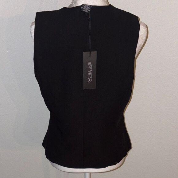 Rachel Zoe Elegant Black Vest - Picture 3 of 3